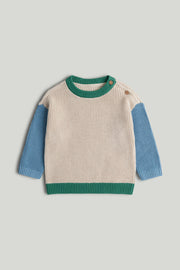 Baby Boys Multi-Colour Classic Knit Jumper