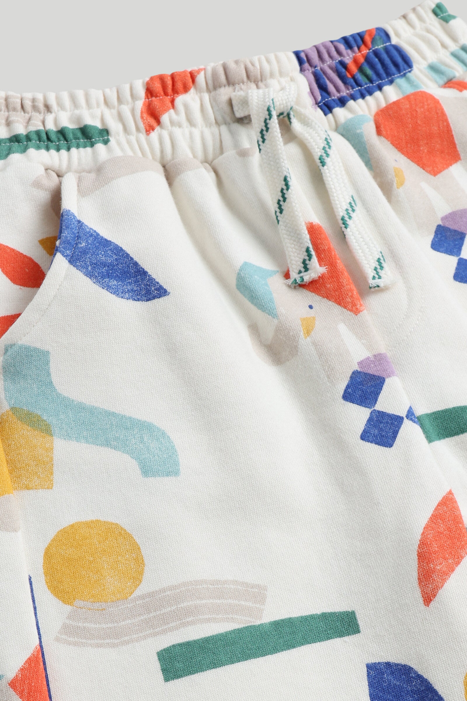 Baby Boys Multi-Colour Print & Plain Joggers 2-Pack