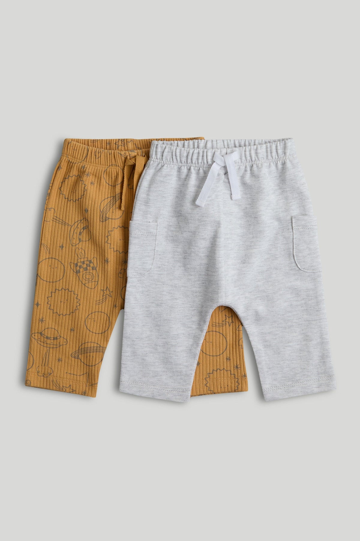 Boys Striped Joggers Multi Pack of 2