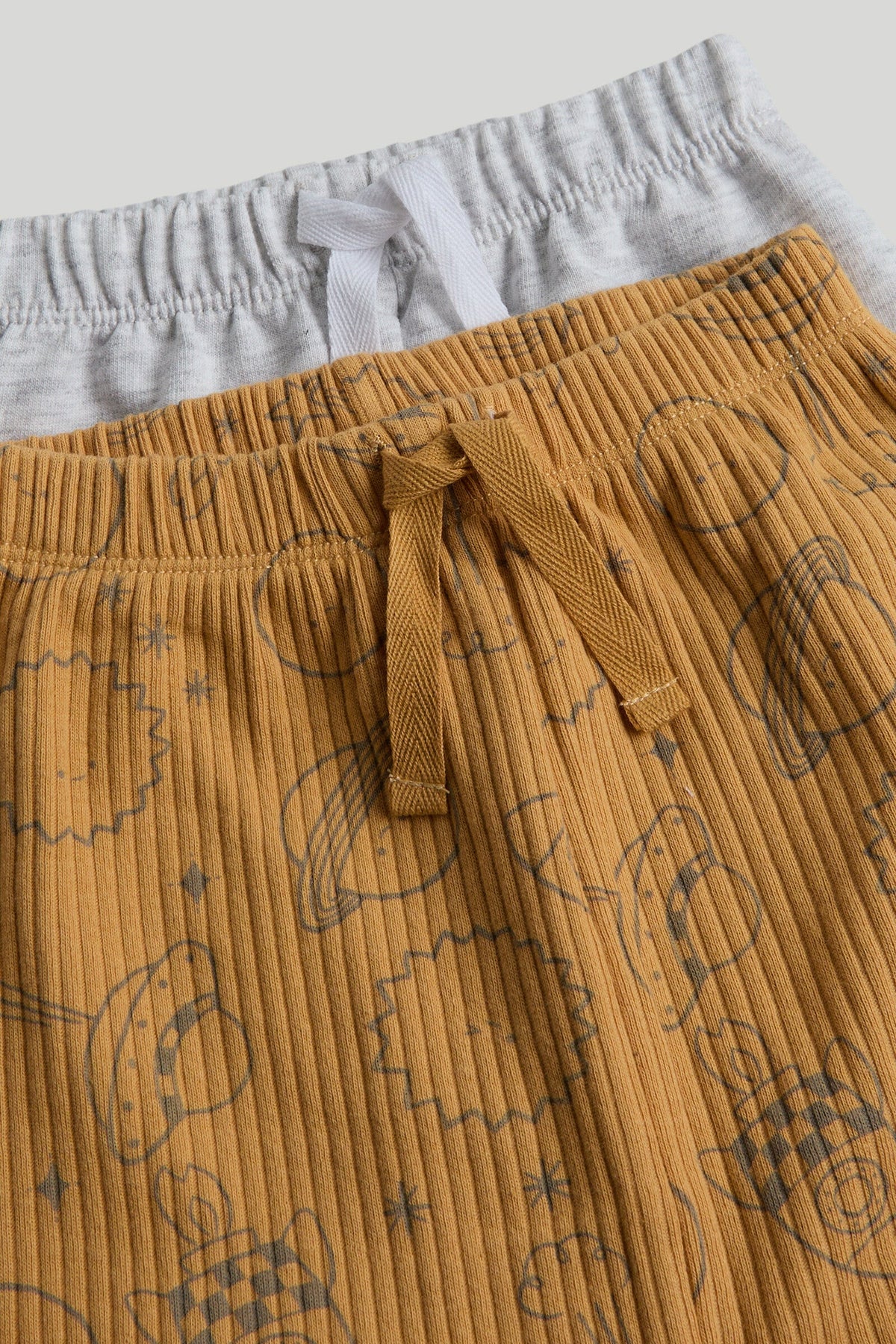 Boys Striped Joggers Multi Pack of 2