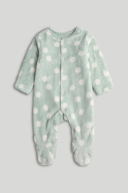 Unisex Textured All-in-One Light Green
