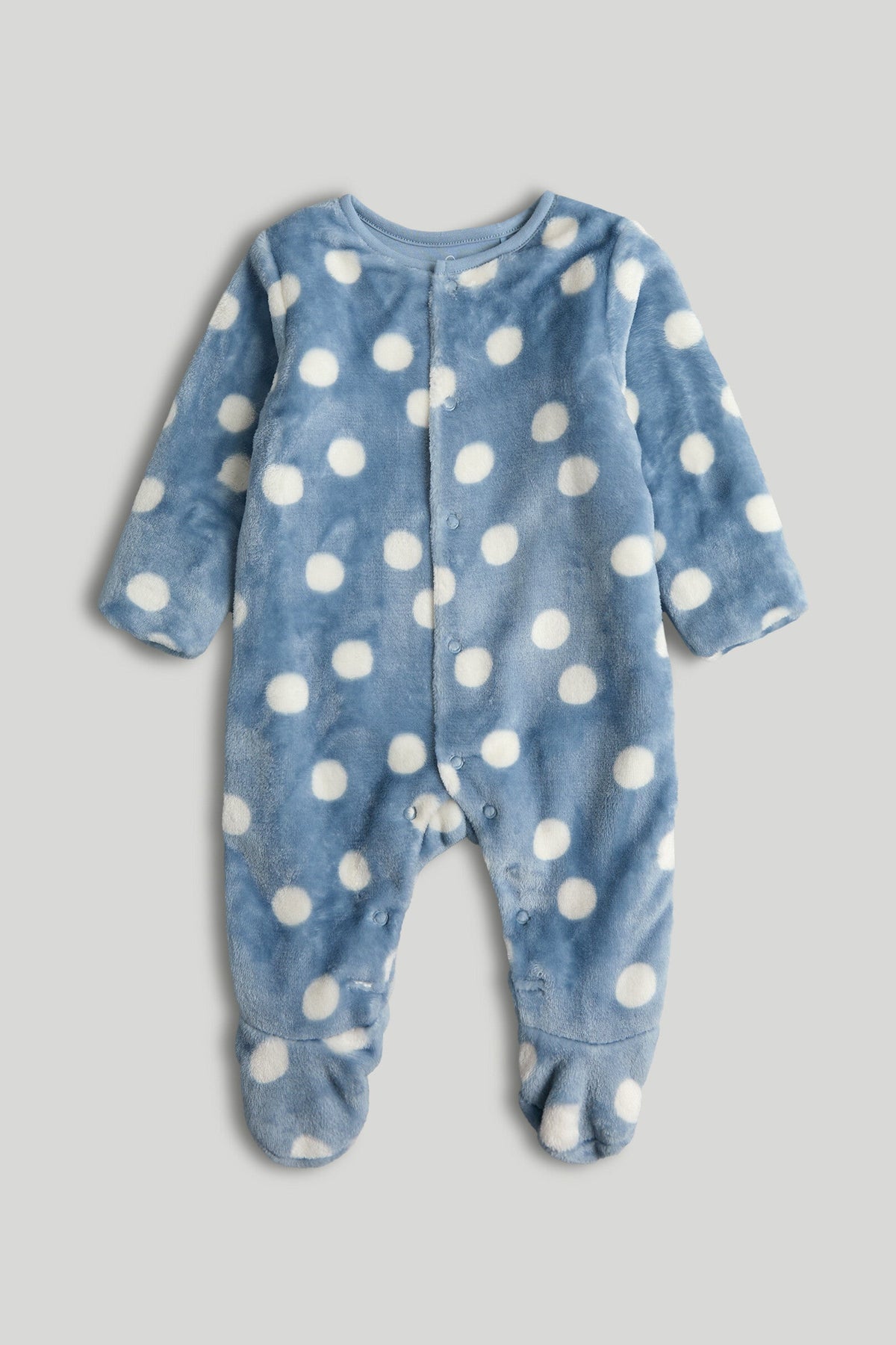 Boys Textured All-in-One Blue