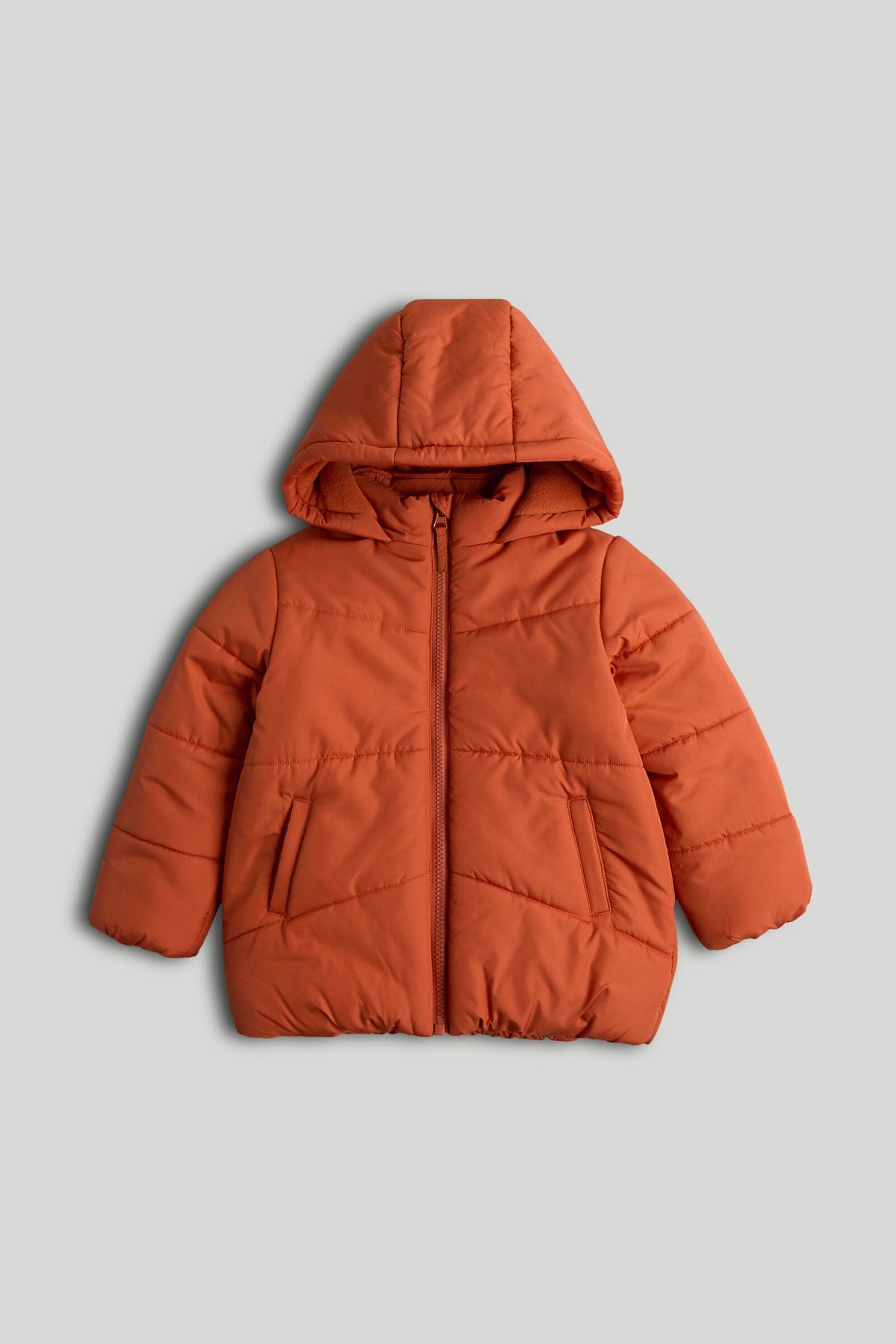 Boys Plain Jacket Dark Red