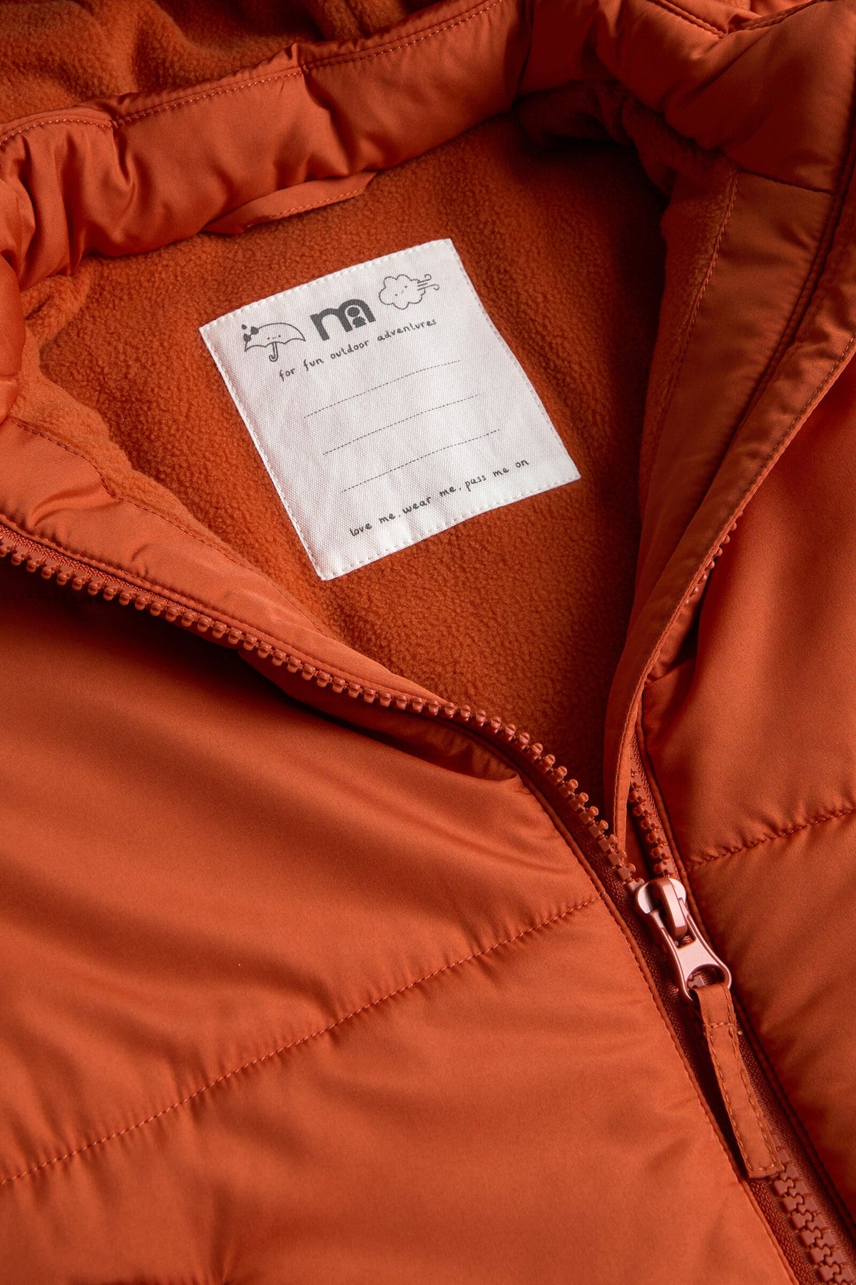 Boys Plain Jacket Dark Red