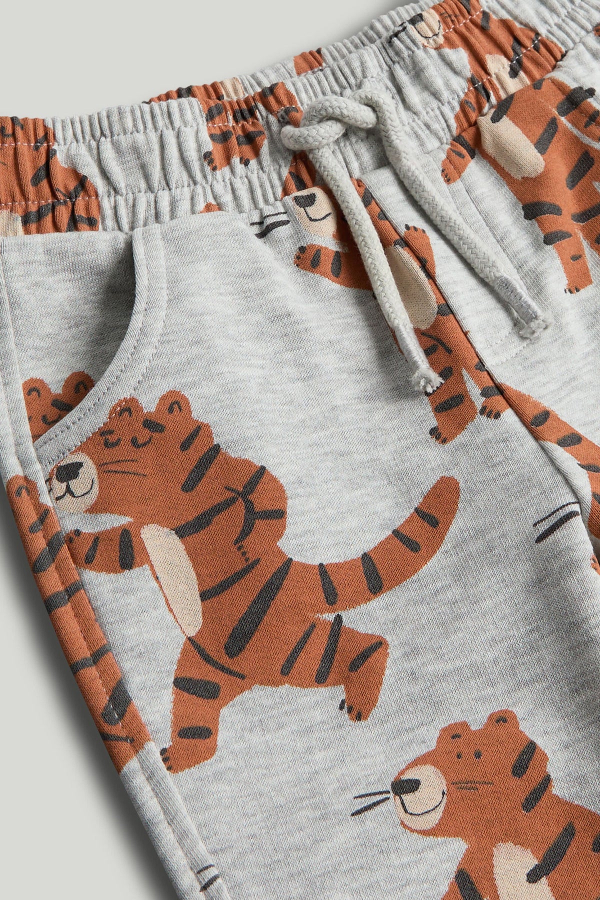 Boys All-Over Print Joggers Grey