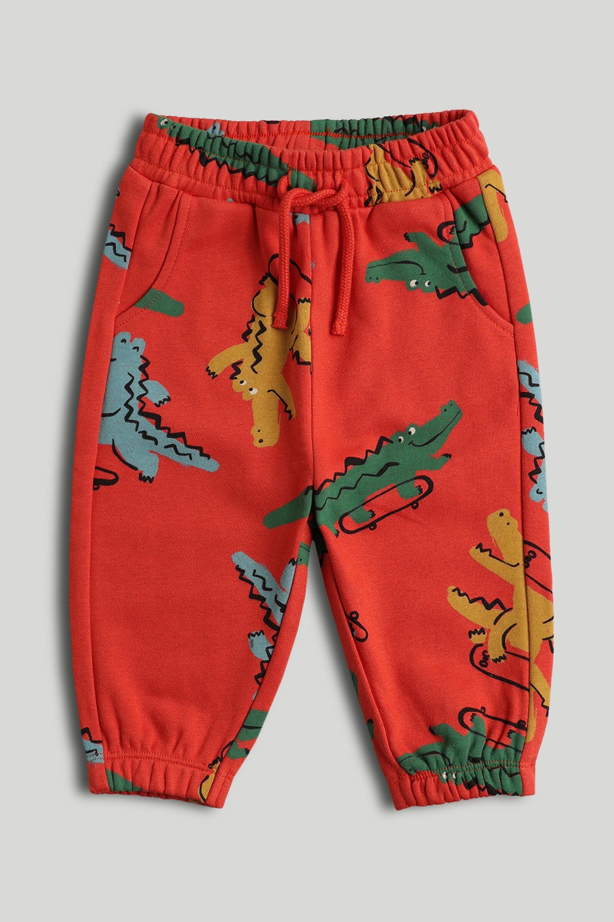 Boys All-Over Print Joggers Red