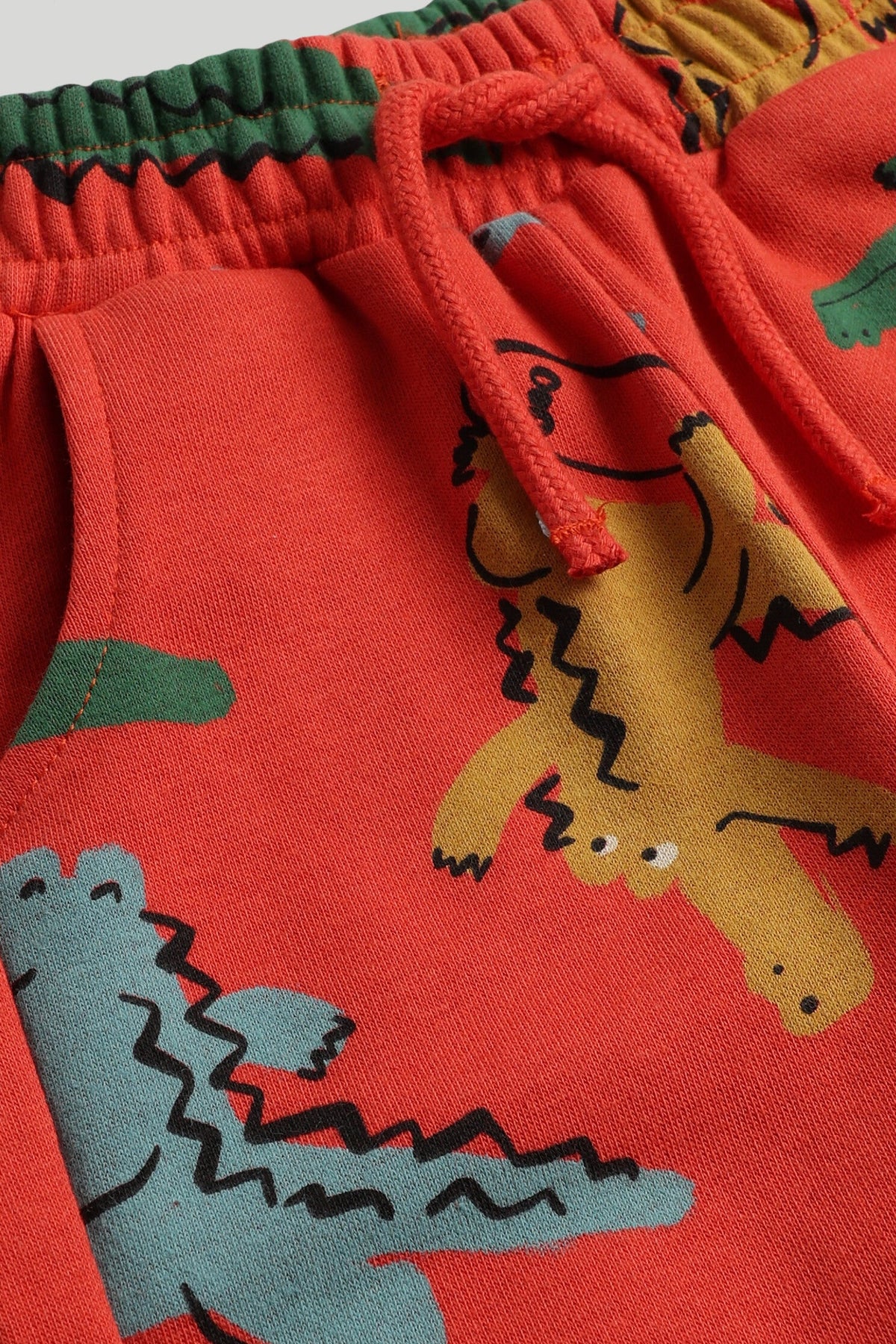 Boys All-Over Print Joggers Red