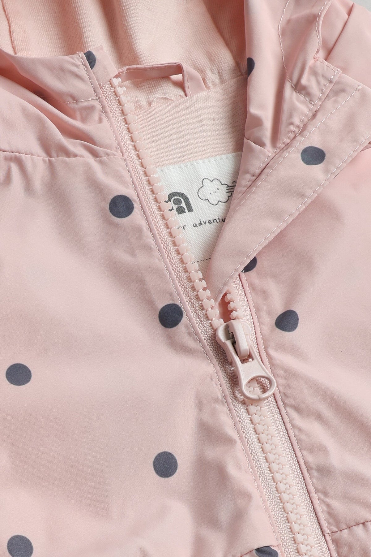 Girls All-Over Print Jacket Pink Classic