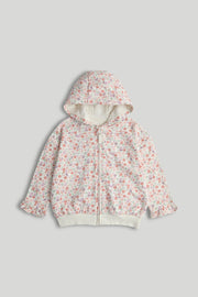 Girls All-Over Print Sweat Top Multi