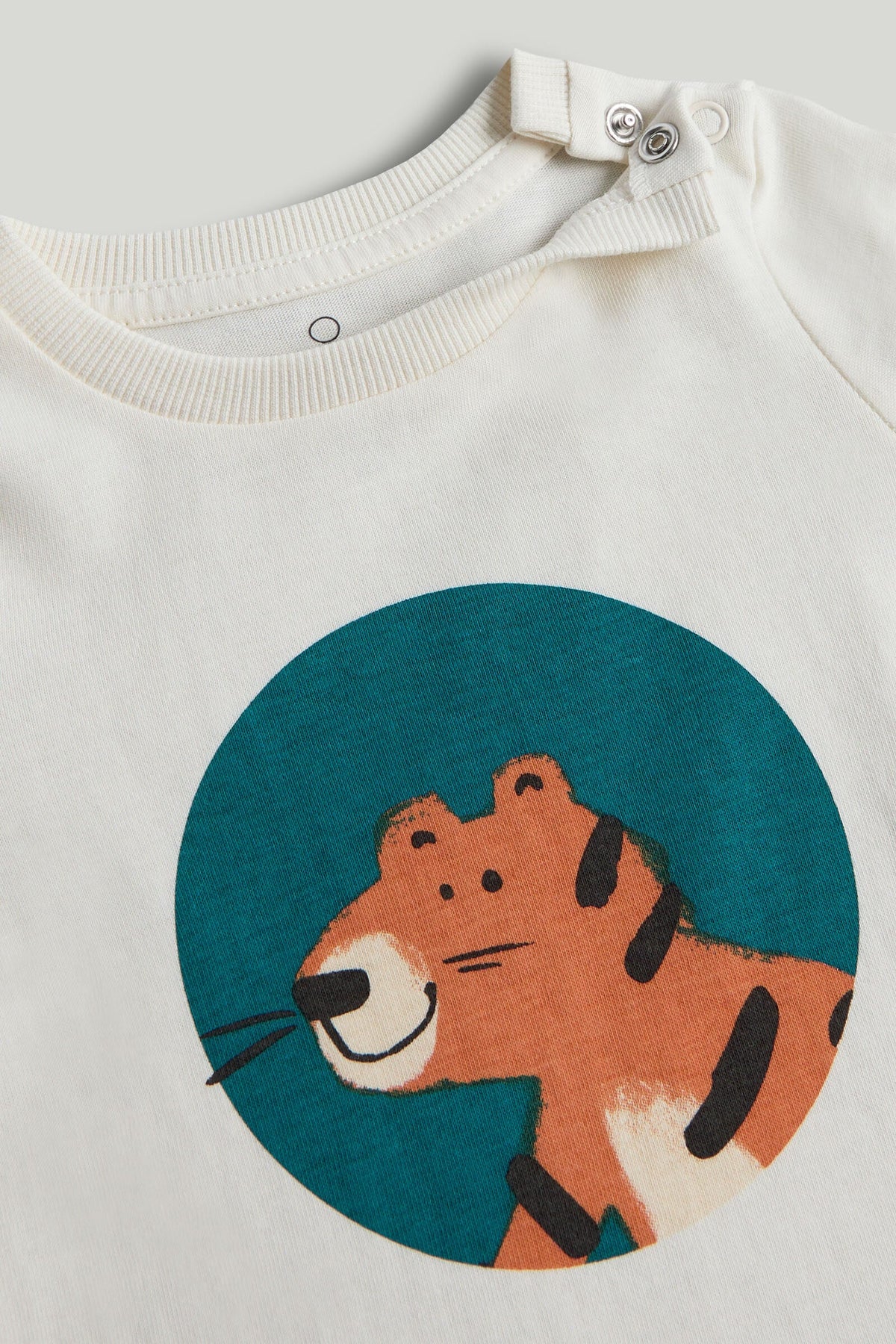 Boys Graphic T-Shirt Cream