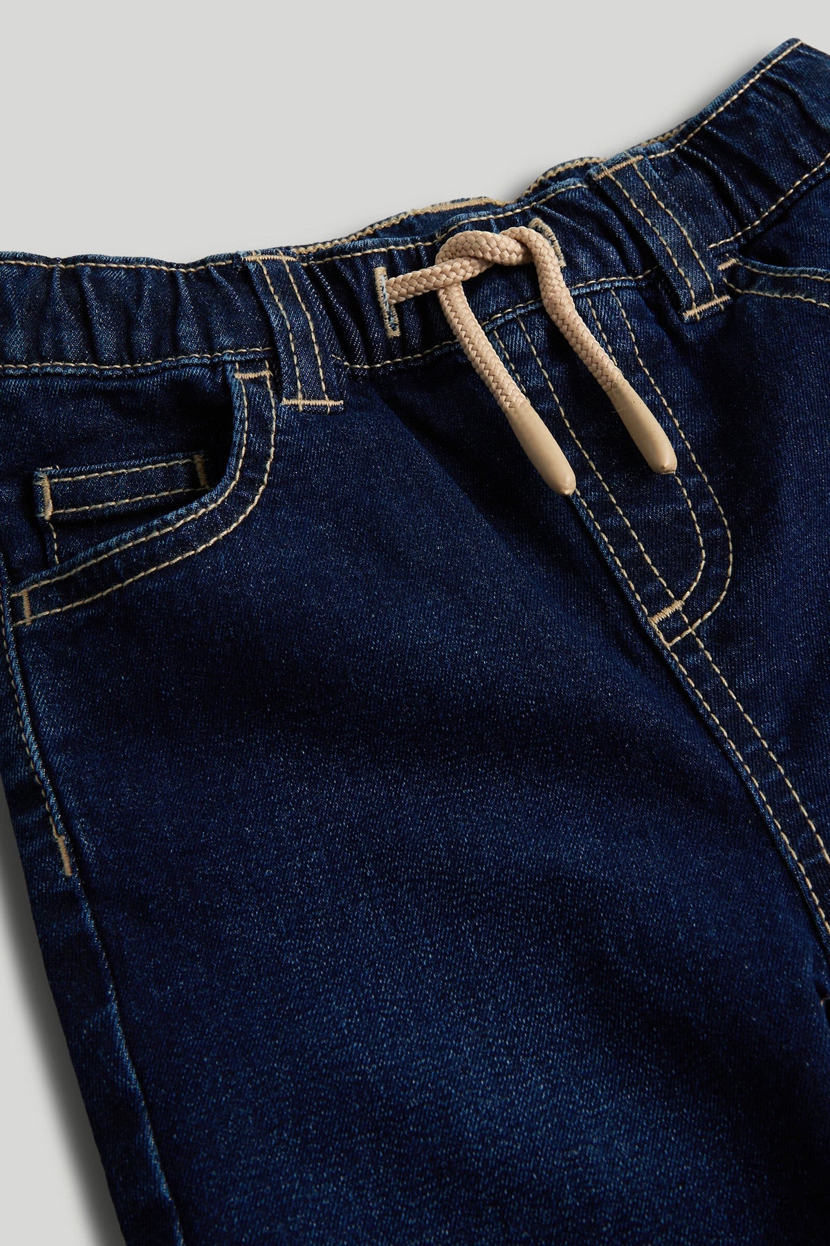 Boys Plain Jeans Navy Classic