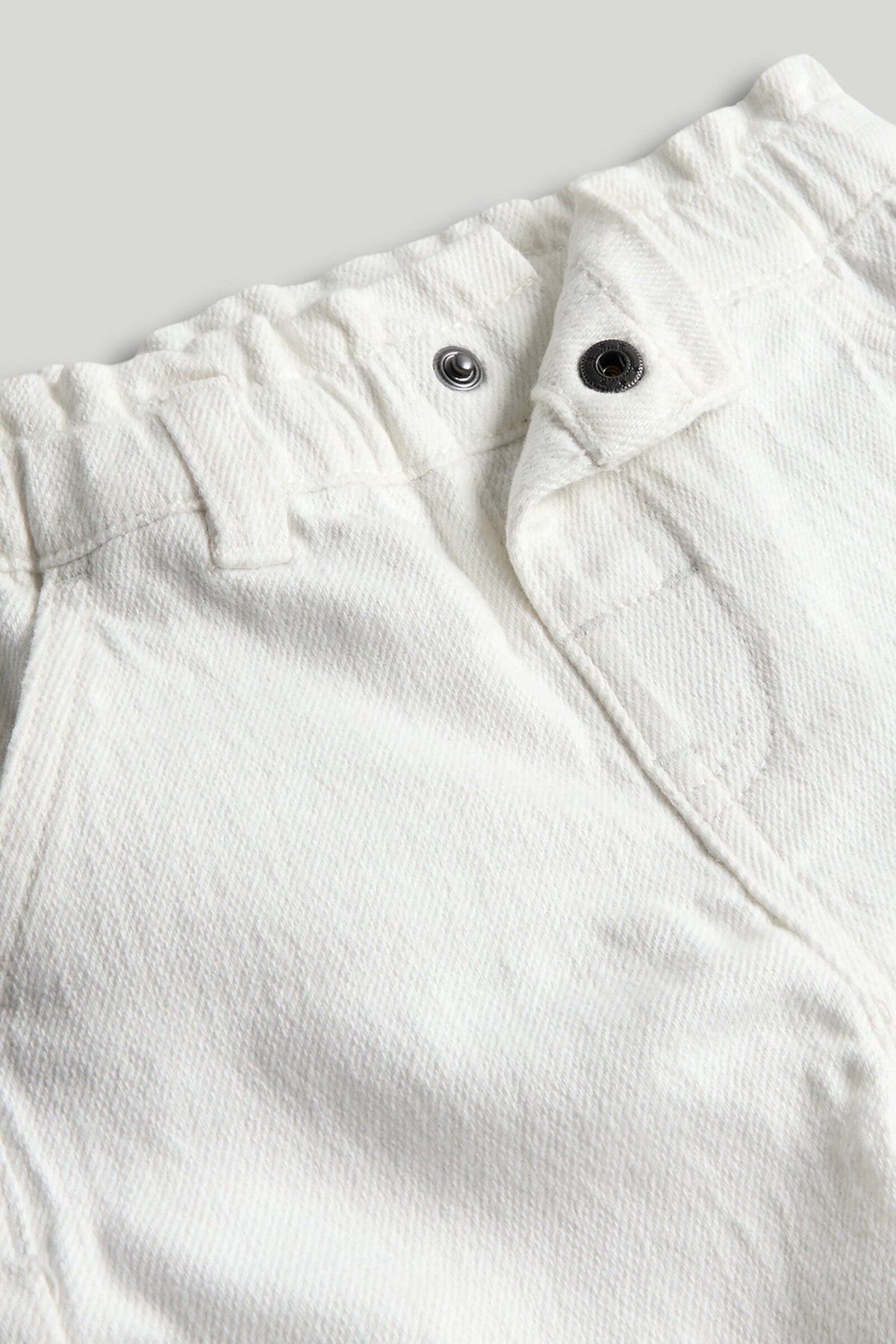Girls Plain Jeans Cream