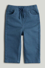 Boys Plain Jeans Dark Blue