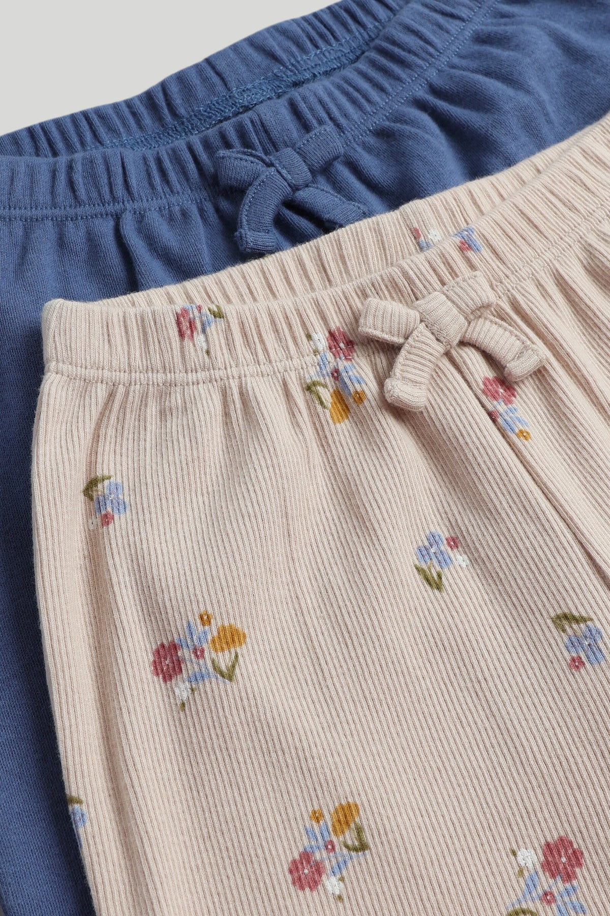 Girls Embroidered Joggers Multi Pack of 2