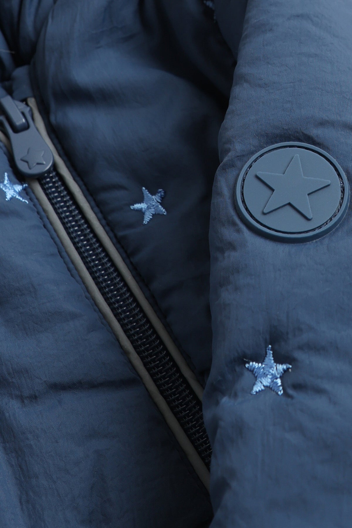 Boys Appliqué Snowsuit Blue
