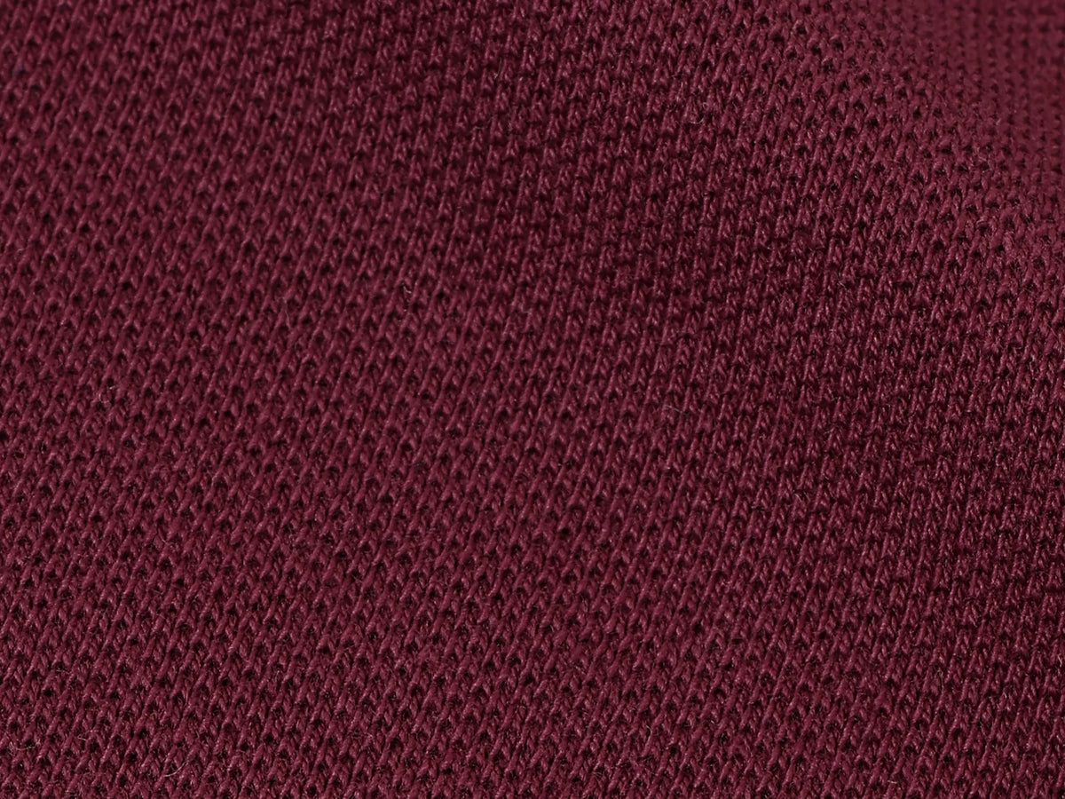 Boys Wine Cotton Knit Shirt Classic