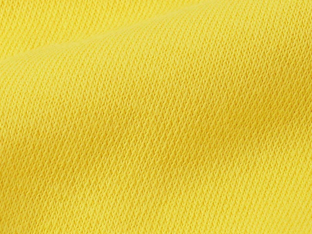Boys Yellow Cotton Knit Sweatshirt