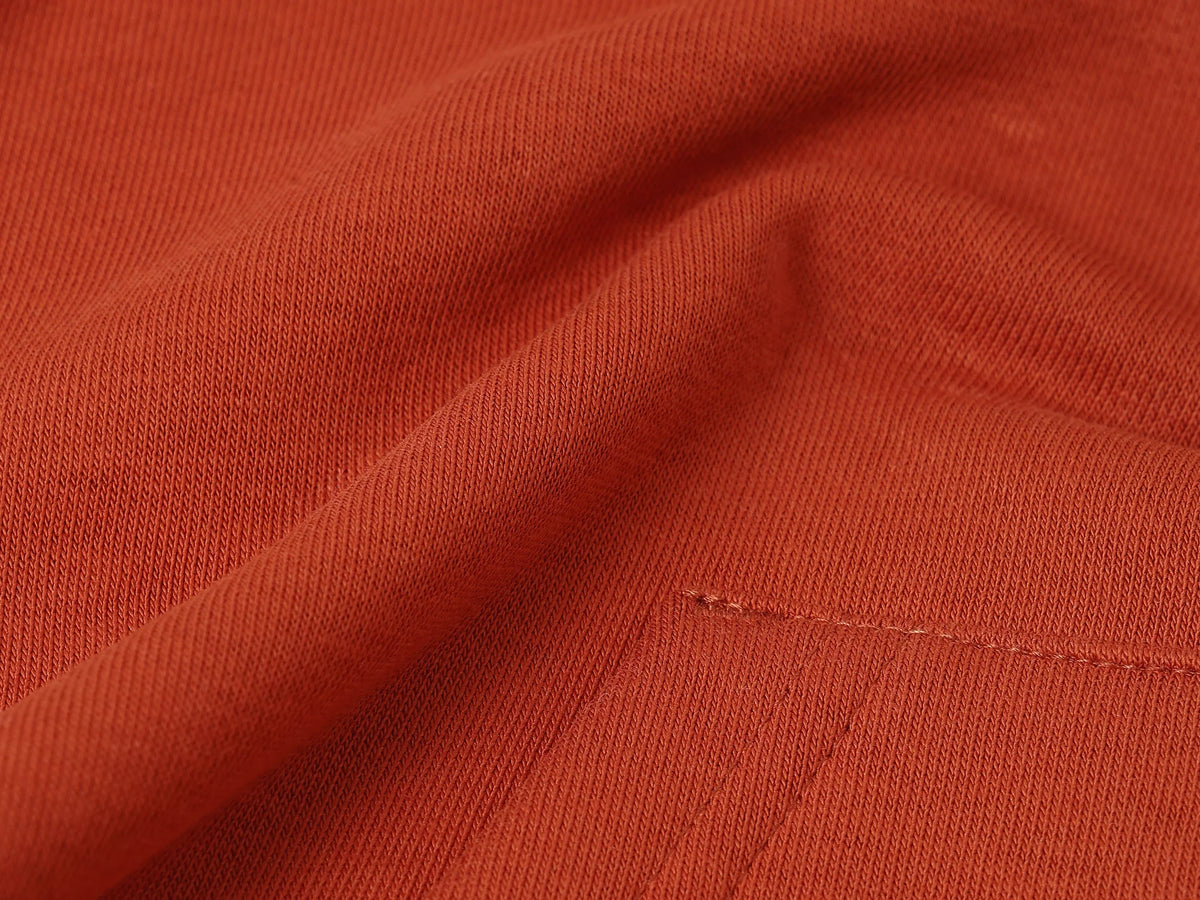 Boys Rust Cotton Knit Sweatshirt Classic