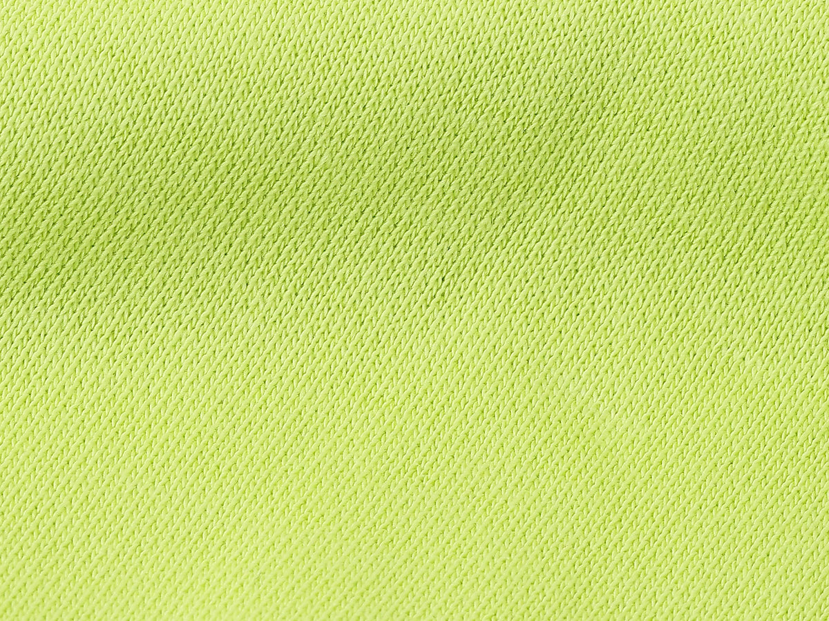 Girls Lime Cotton Knit Sweatshirt
