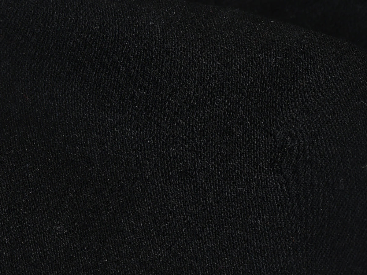 Girls Black Denim Trousers