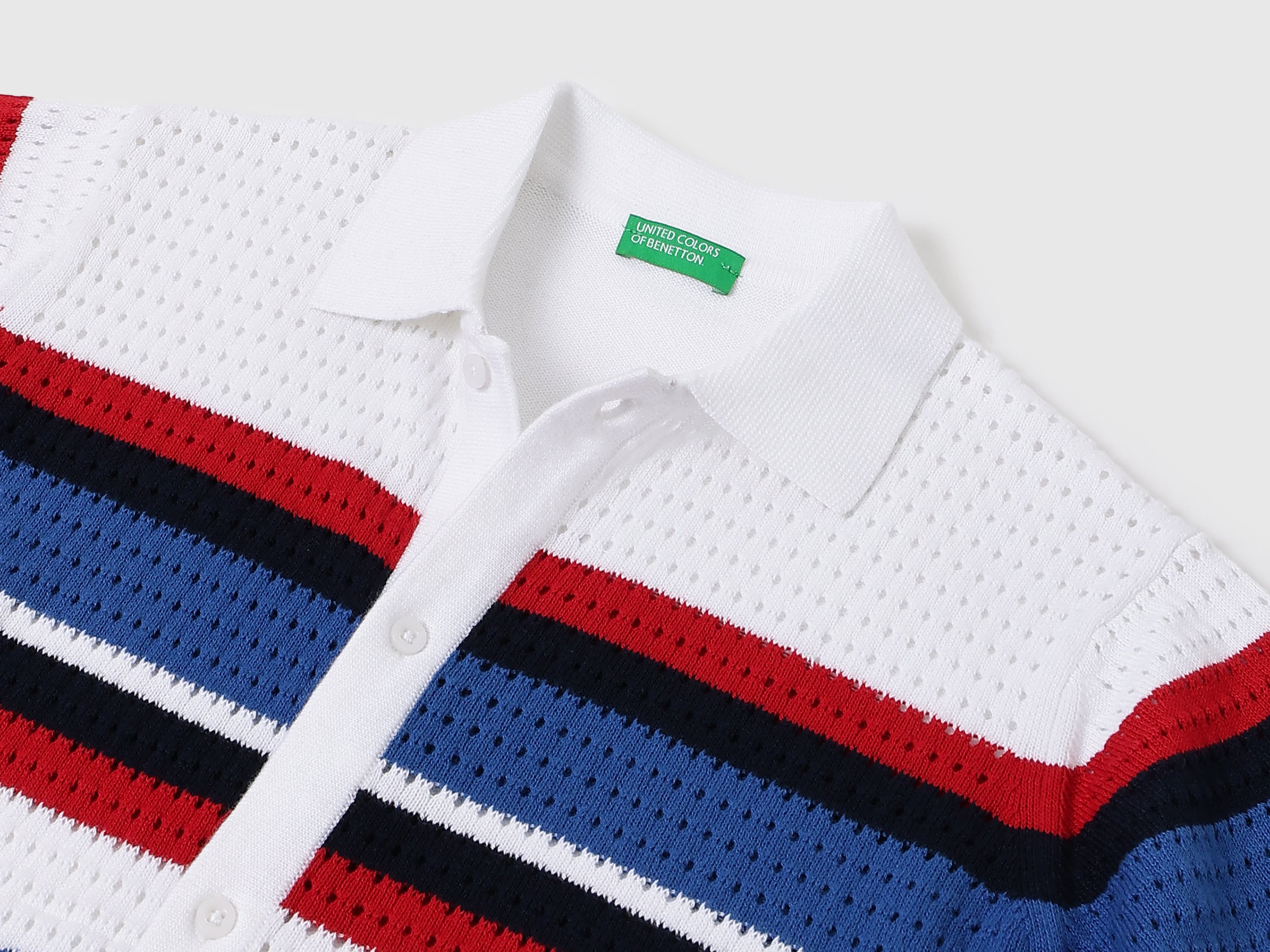 Boys Pure Cotton Striped Spread Collar Casual Shirt