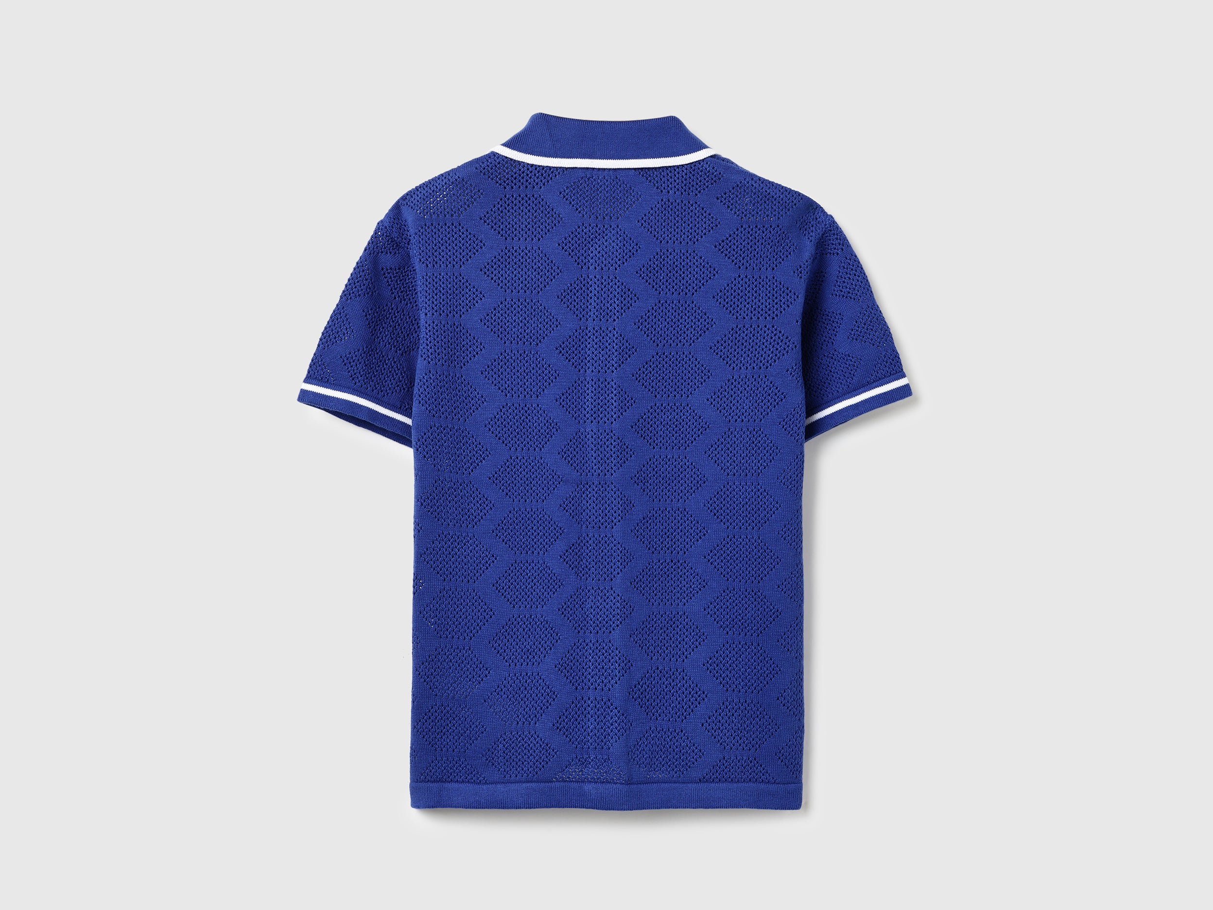 Boys Pure Cotton Patterned Cut Away Collar Shirt