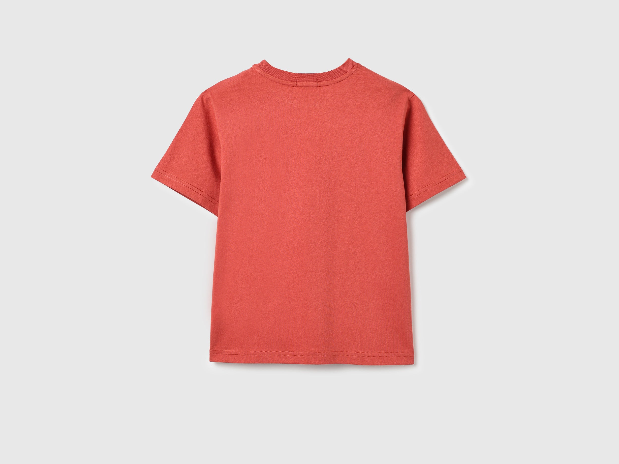 Girls Pure Cotton Round Neck Relaxed Printed T-Shirt