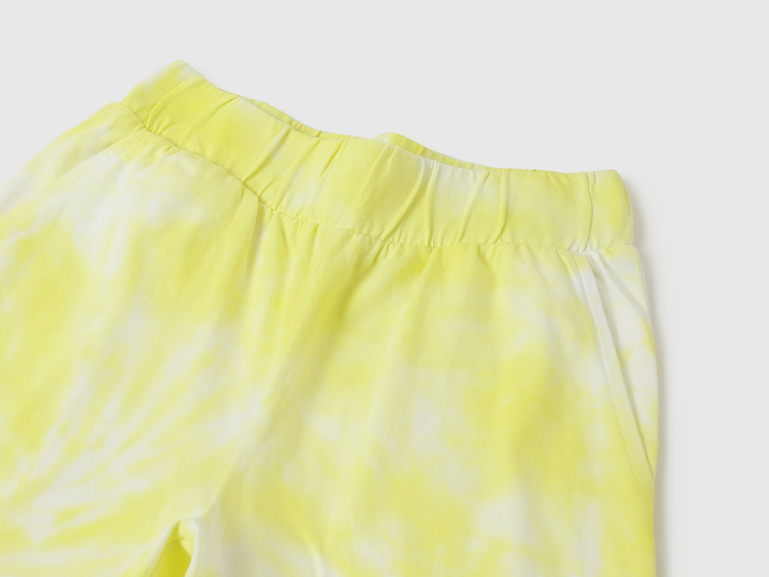 Girls Cotton Tie-Dye Culotte Trousers