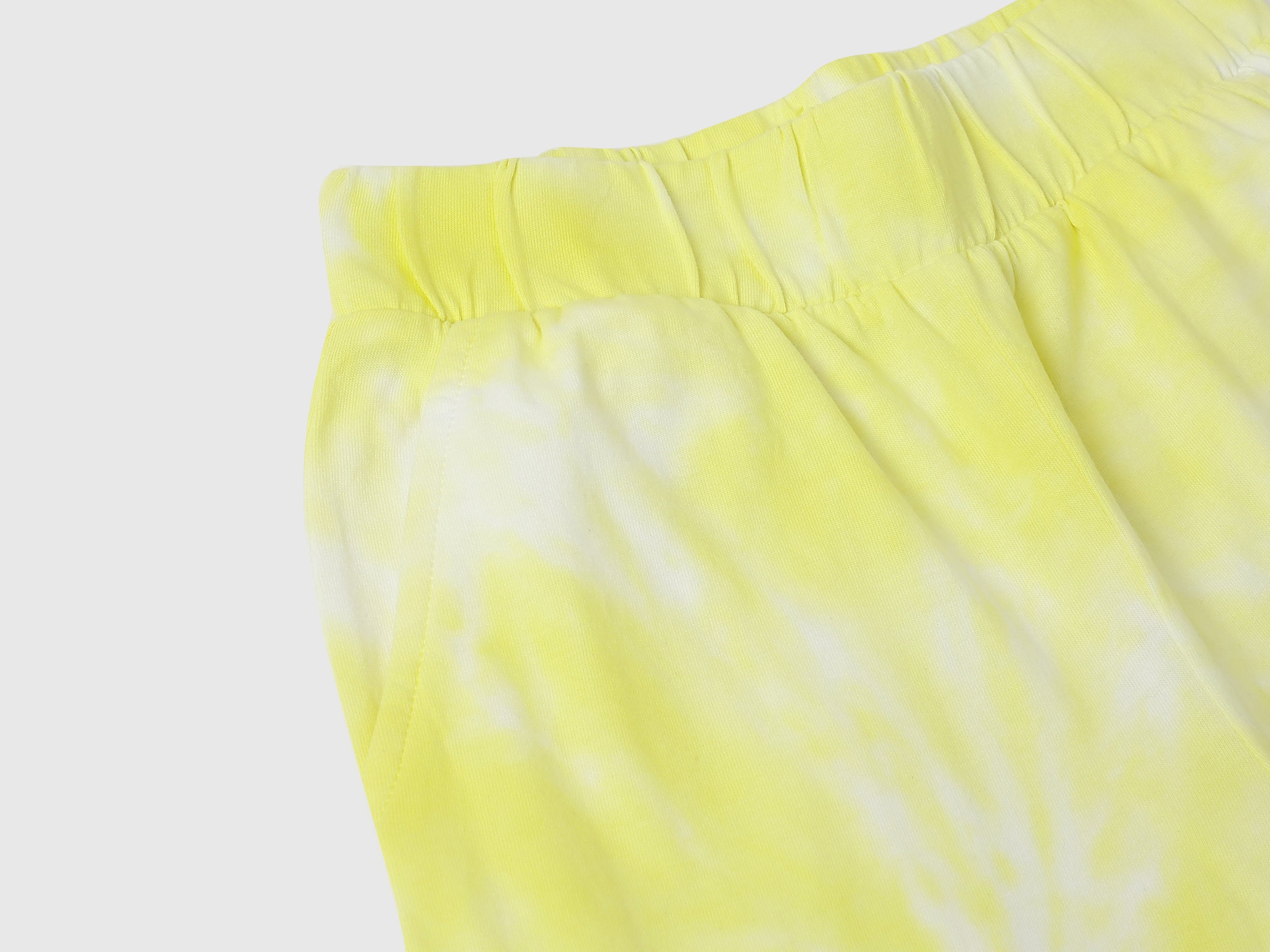 Girls Cotton Tie-Dye Culotte Trousers