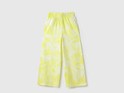 Girls Cotton Tie-Dye Culotte Trousers