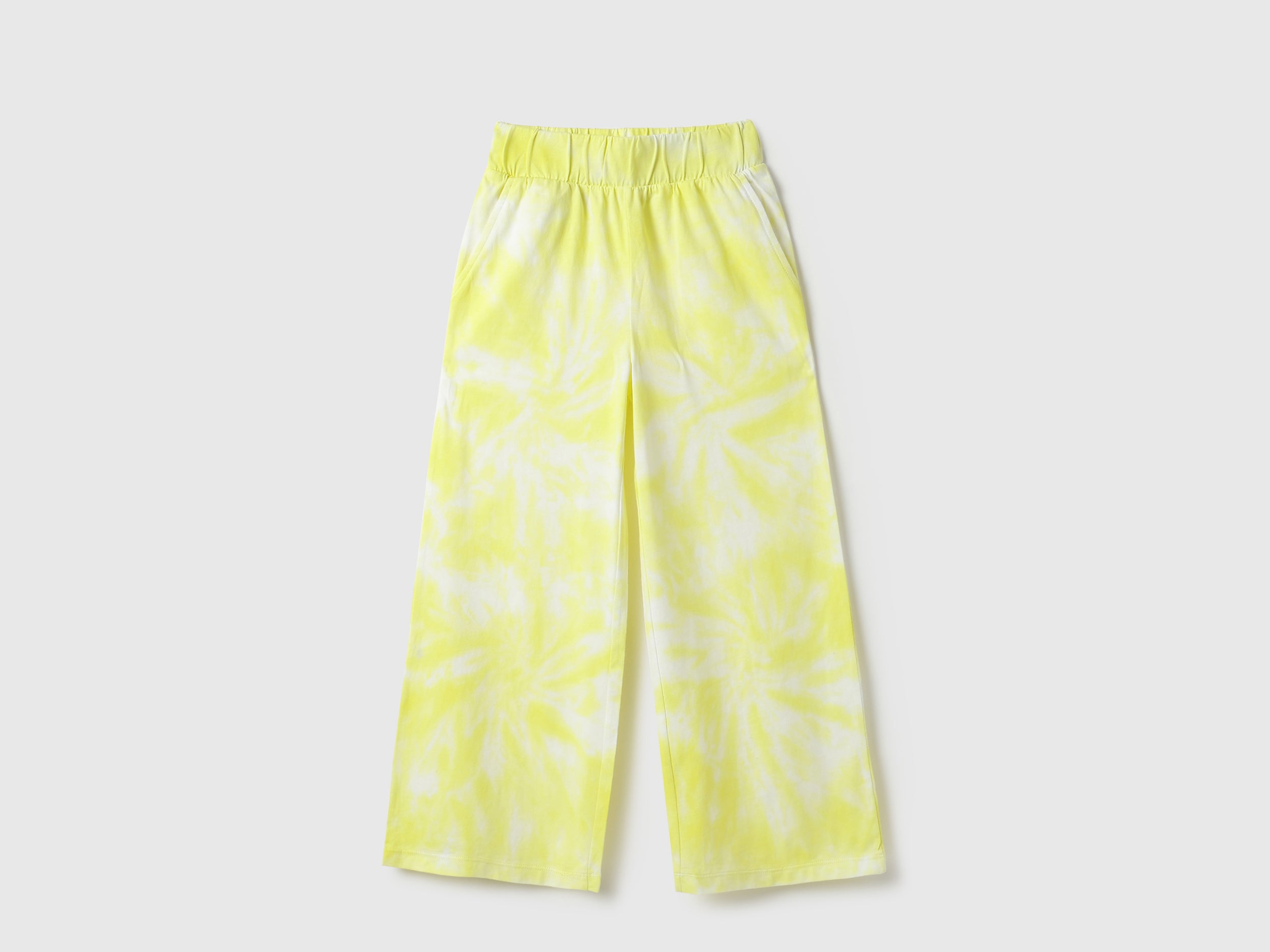 Girls Cotton Tie-Dye Culotte Trousers