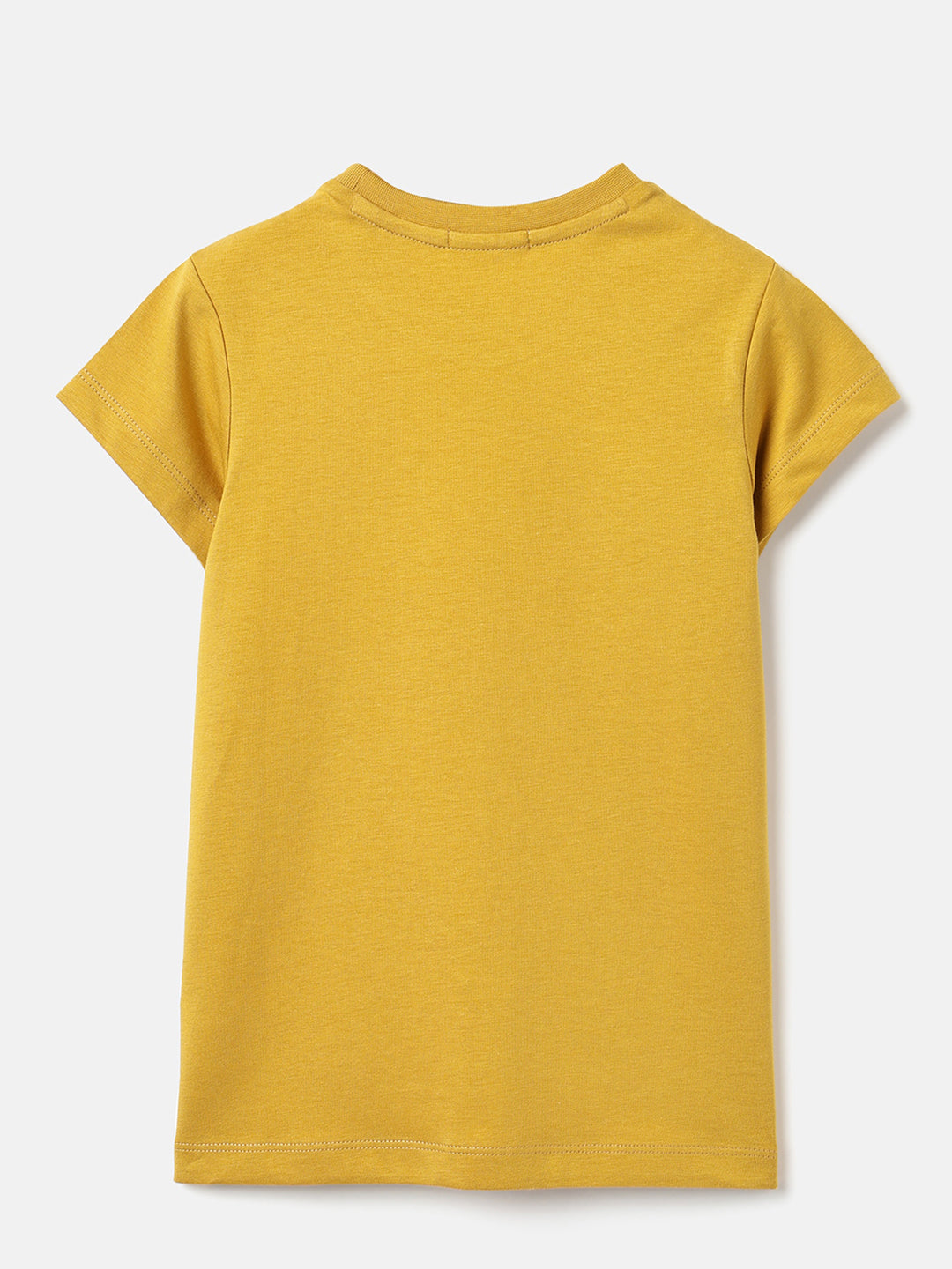 Girls Chrome Horse Puff Print Cotton Tee