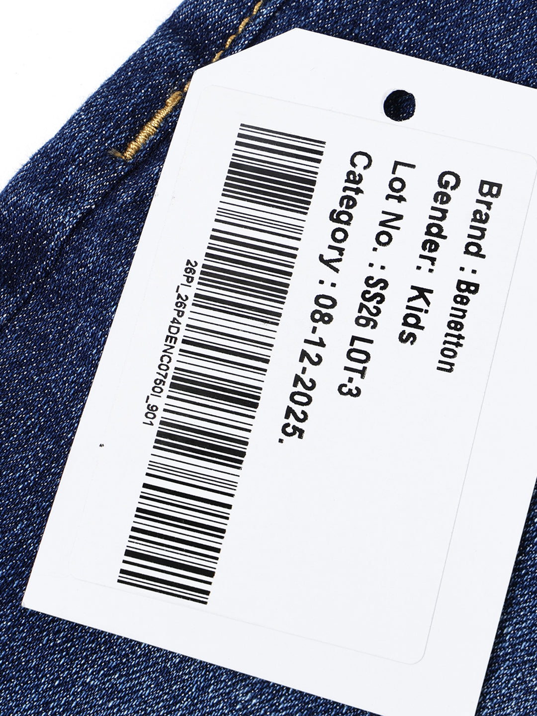 Boys Mid Wash Blue Denim Shorts – Regular Fit