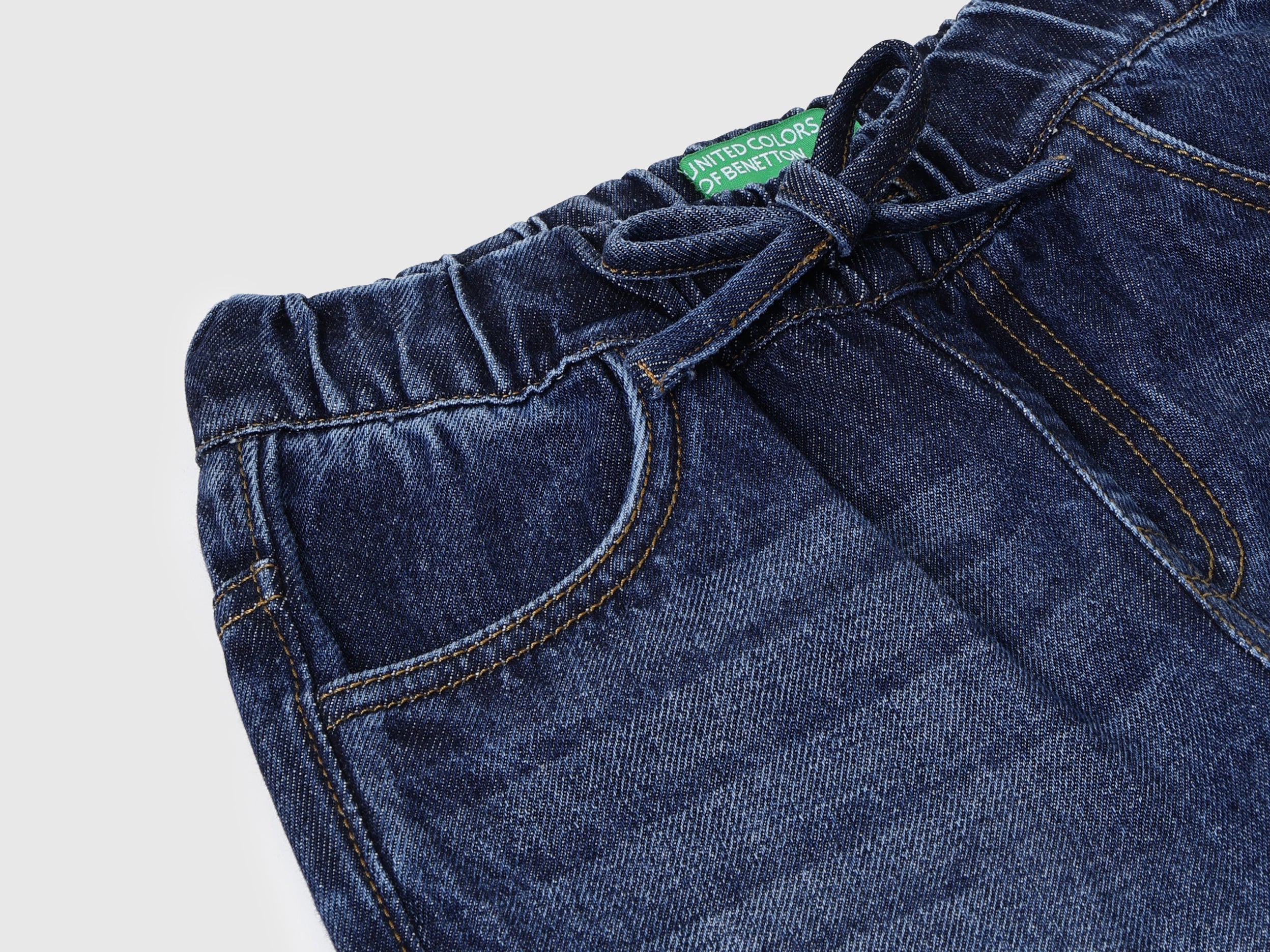 Boys Pure Cotton Mid Rise Regular Fit Jeans
