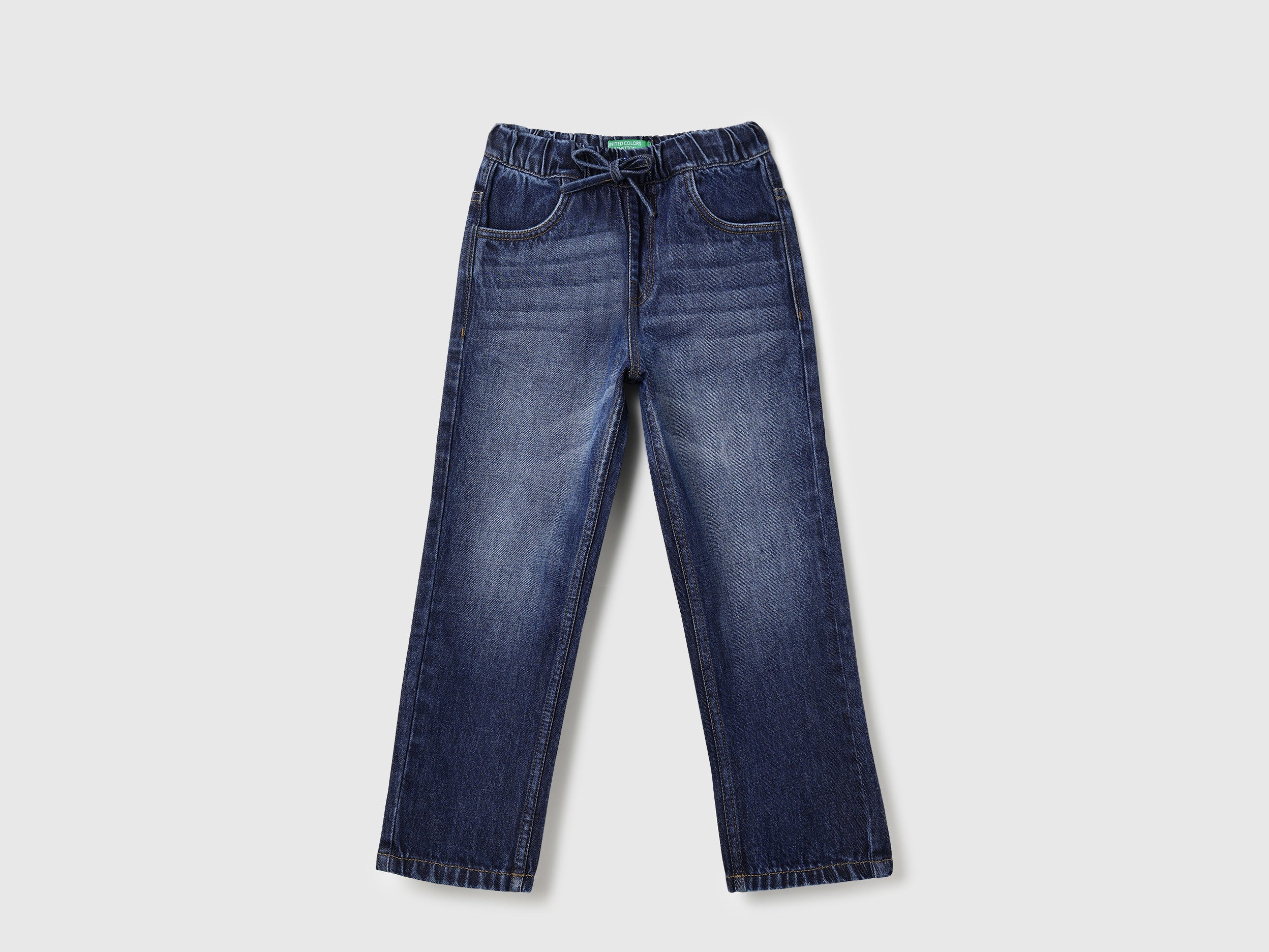 Boys Pure Cotton Mid Rise Regular Fit Jeans