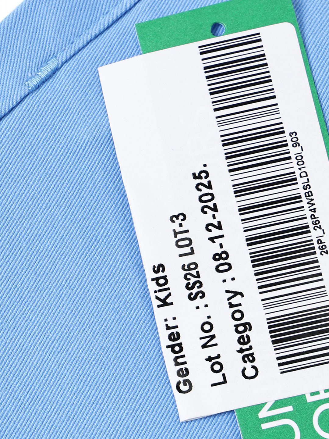 Boys Blue Cotton Core Shorts – Regular Fit