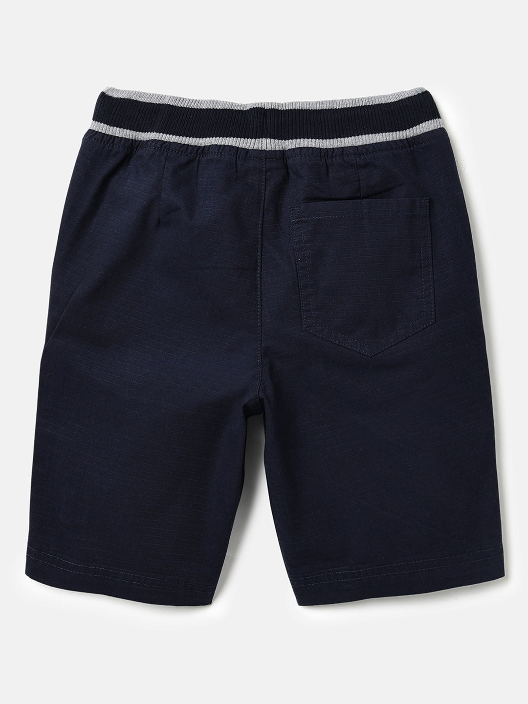 Boys Ripstop Cotton Bermuda Shorts with Stretch Waist