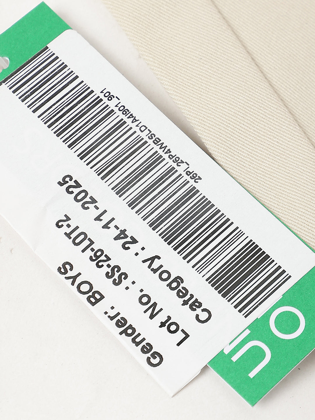 Boys Cotton Basic Jogger Trousers