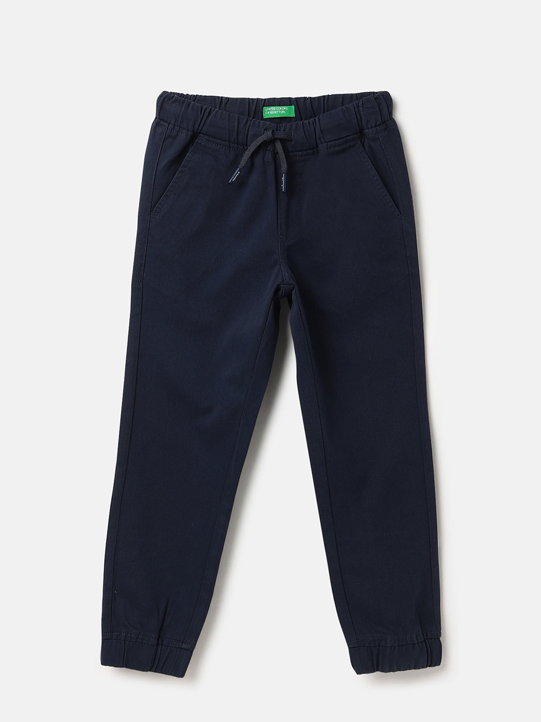 Boys Cotton Basic Jogger Trousers