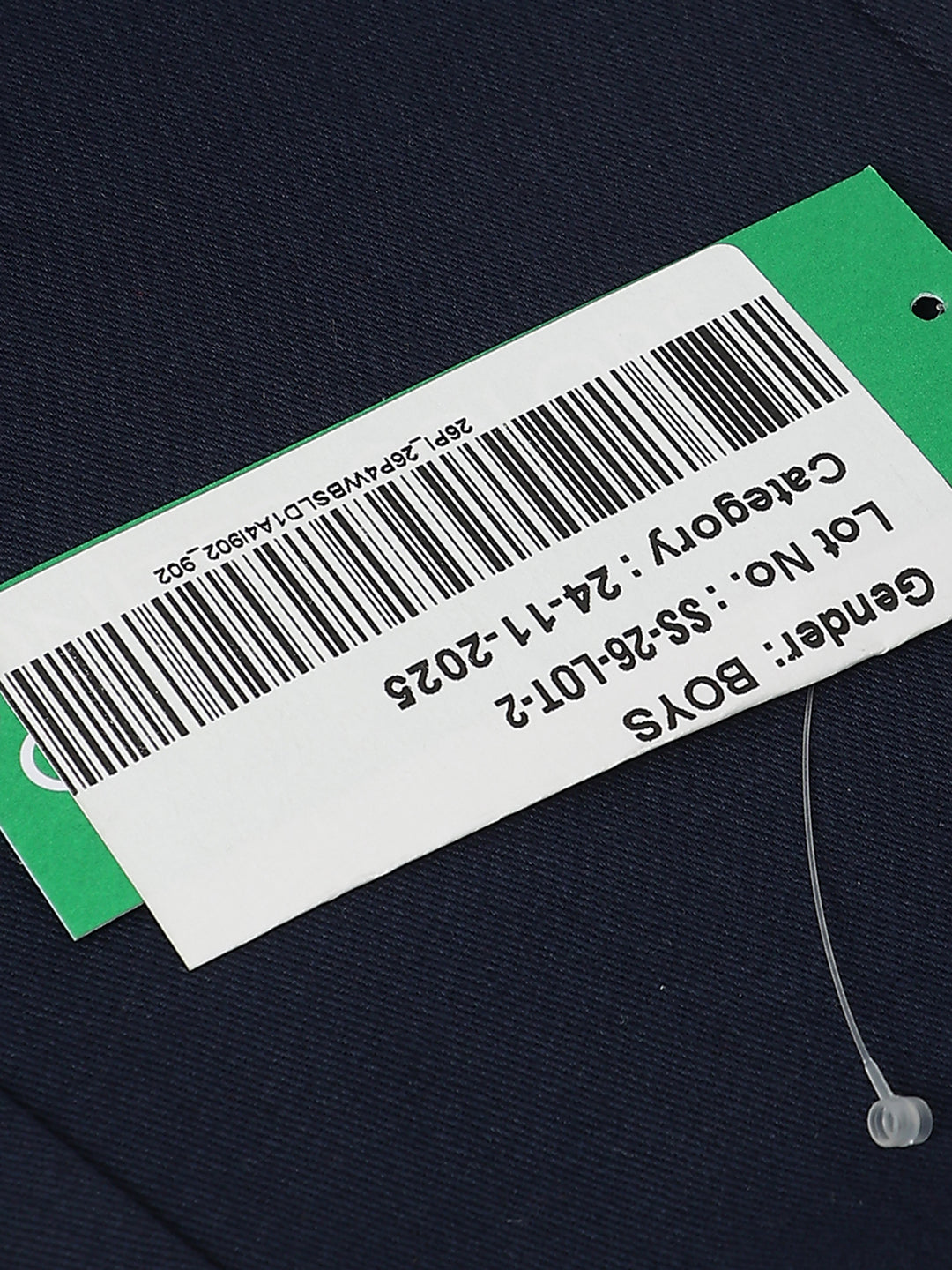 Boys Cotton Basic Jogger Trousers