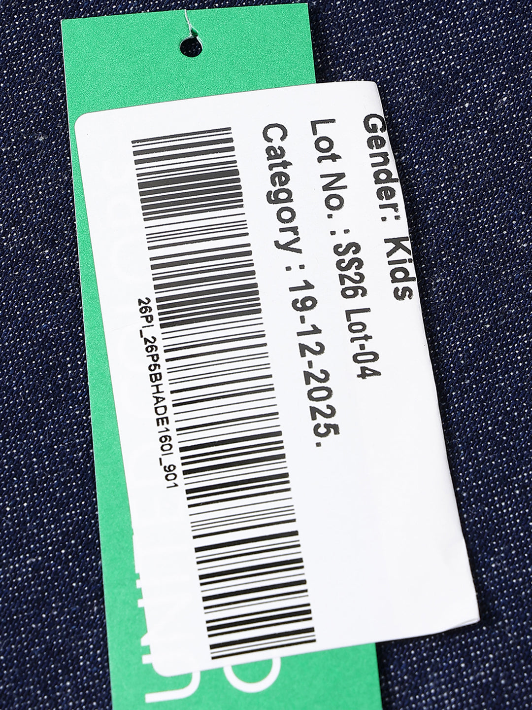 Boys Dark Wash Cotton Denim Shirt – Regular Fit