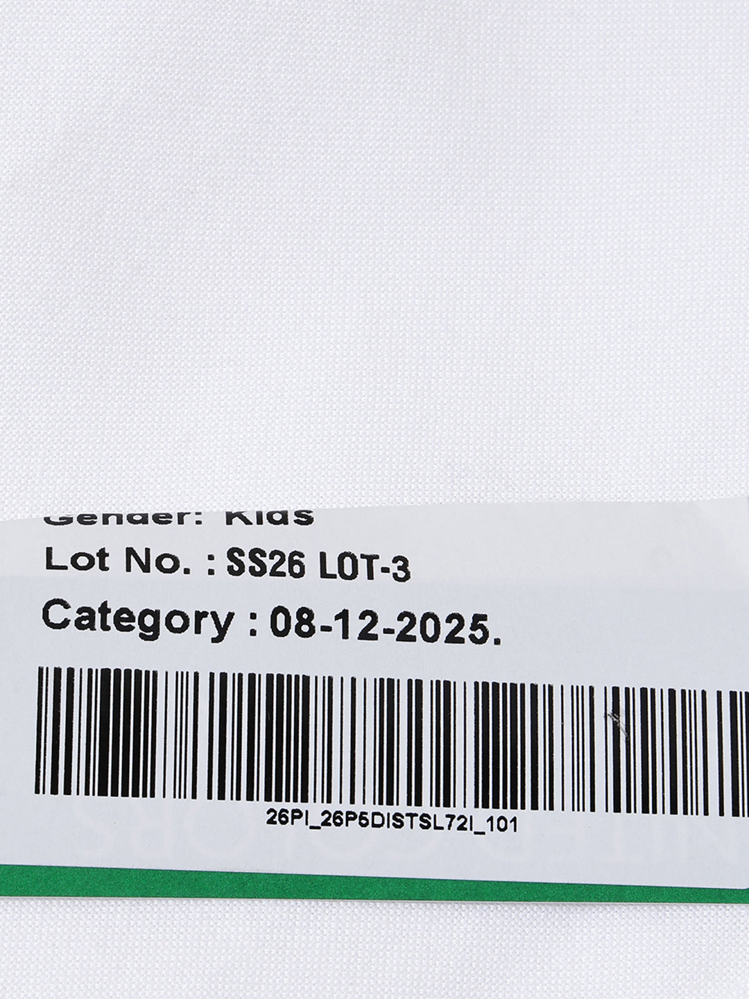 Boys White Oxford Cotton Shirt – Regular Fit