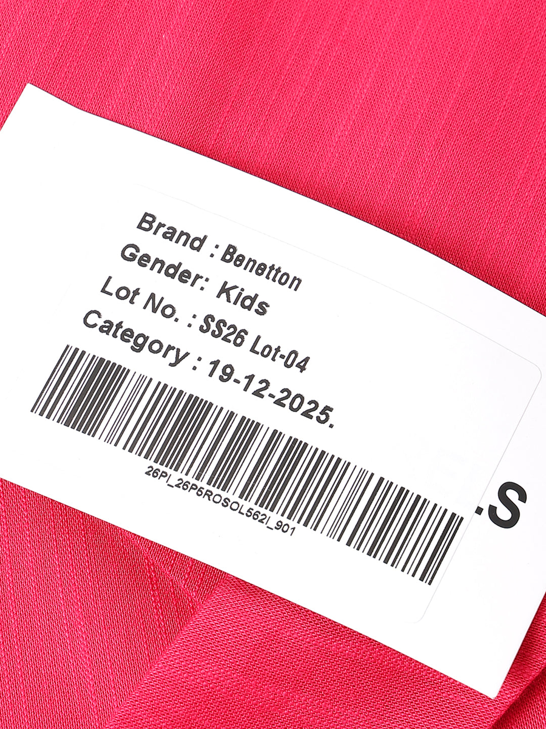 Girls Red Cotton Front Knot Regular Fit Shirt Top