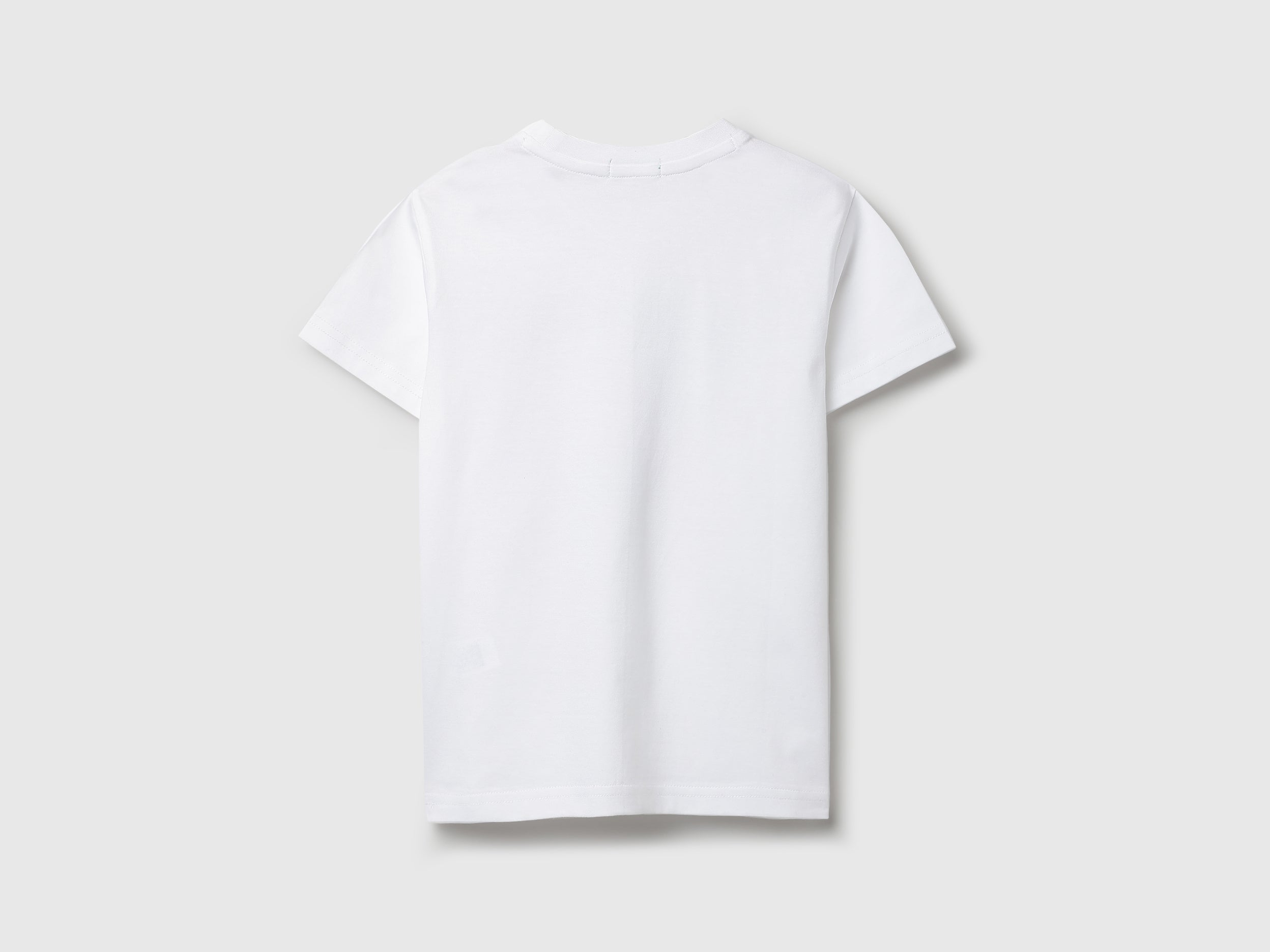 Boys White Slam Dunk Graphic Cotton T-Shirt