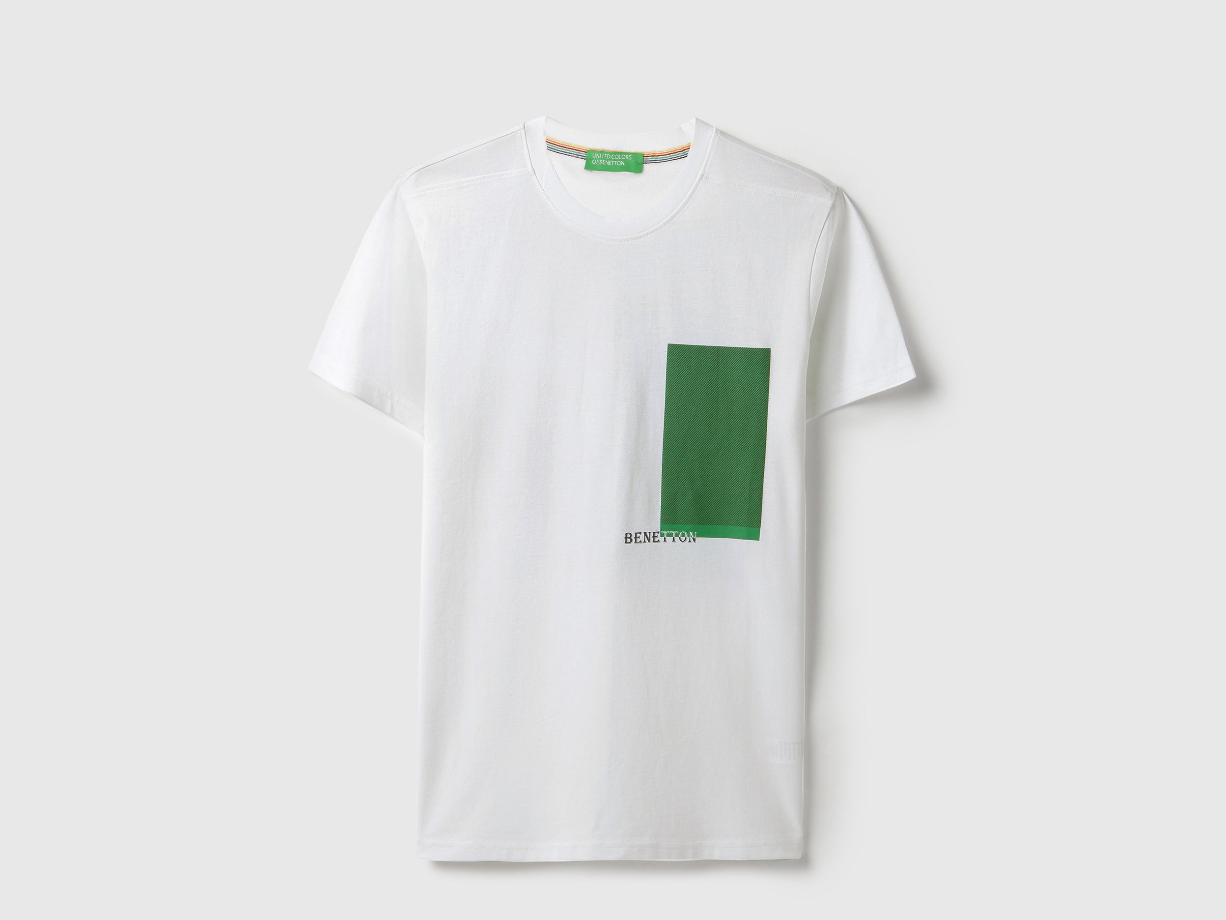 Boys White Cotton Terry Galaxy Print Regular Fit Shorts