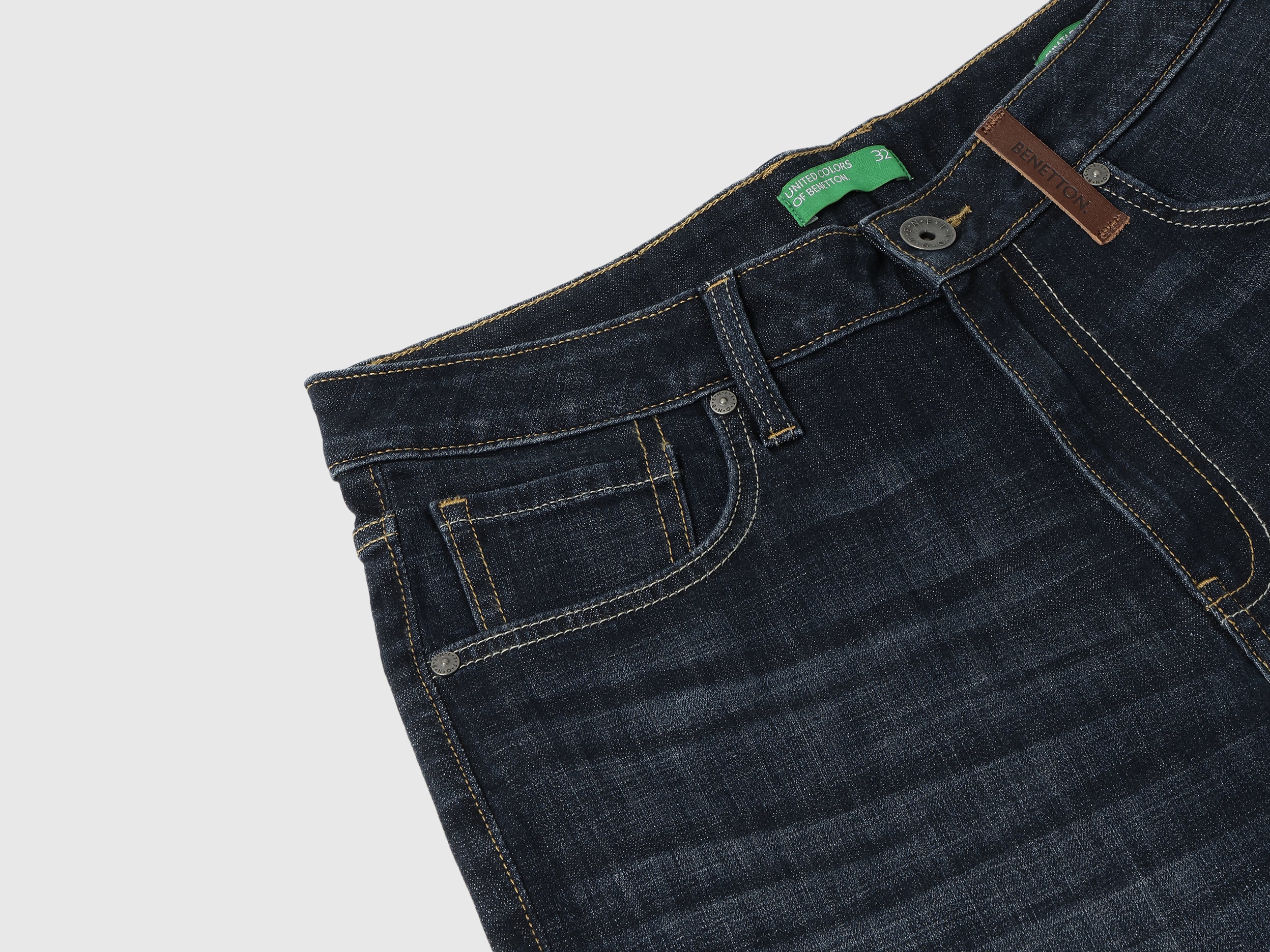 Boys Mid Wash Slouchy Fit Graffiti Denim