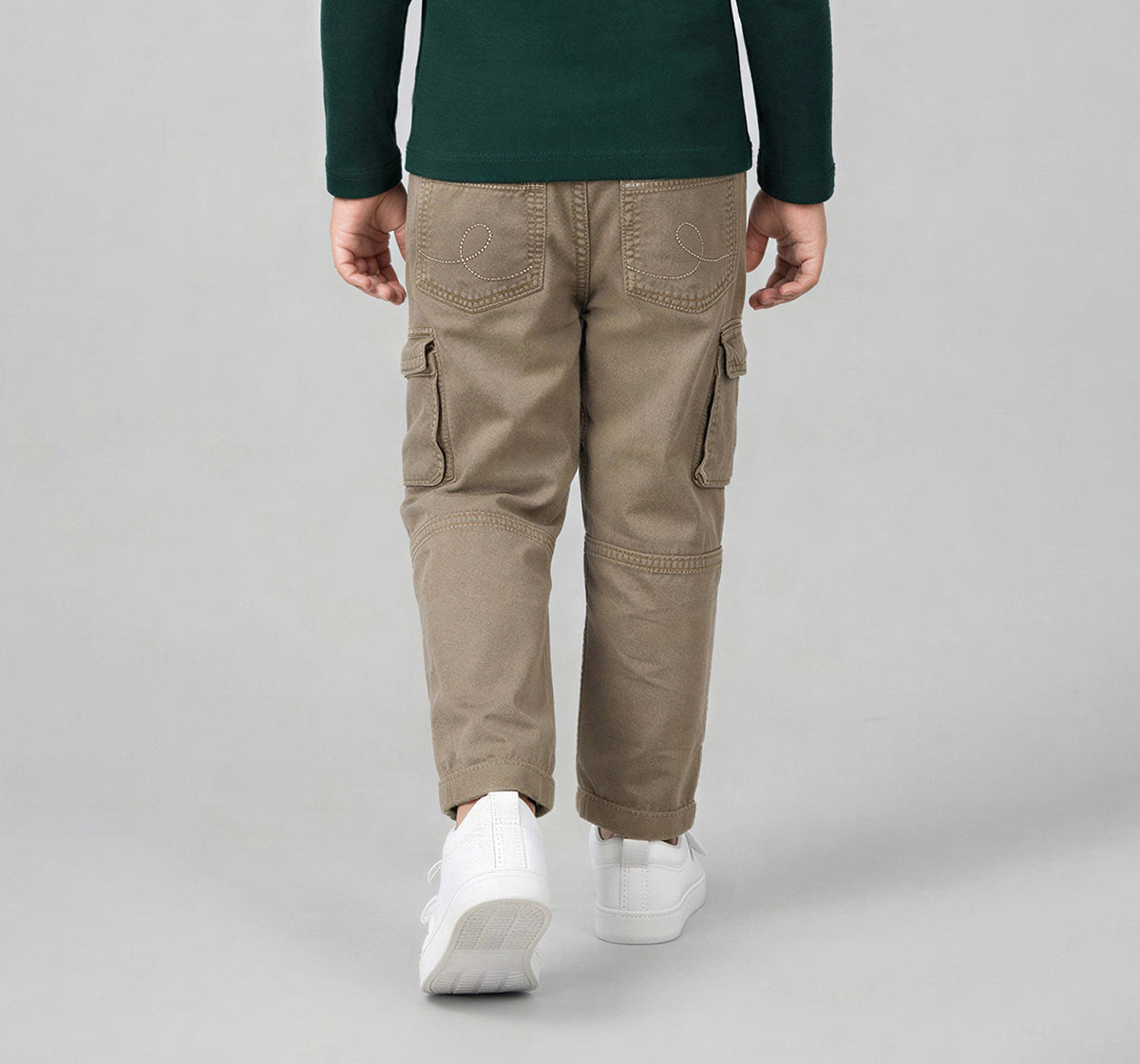 Cargo Denim Bottom Blue