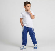 Straight Fit Track Pants Blue