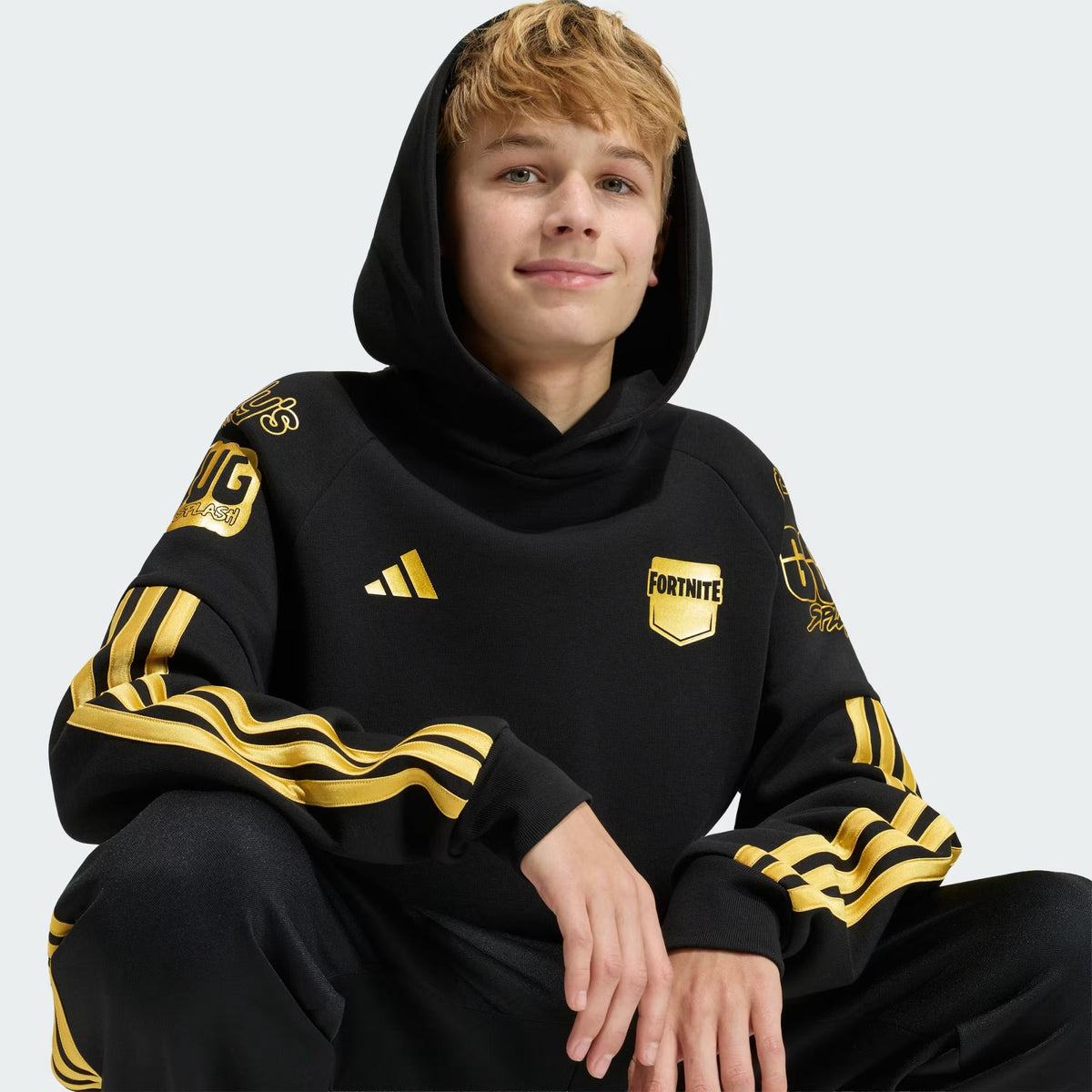 Adidas X FORTNITE TIRO Hoodie Black Classic