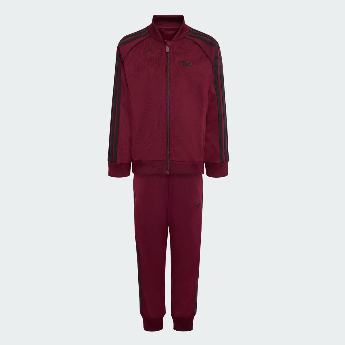 Adidas SST Tracksuit Burgundy Classic